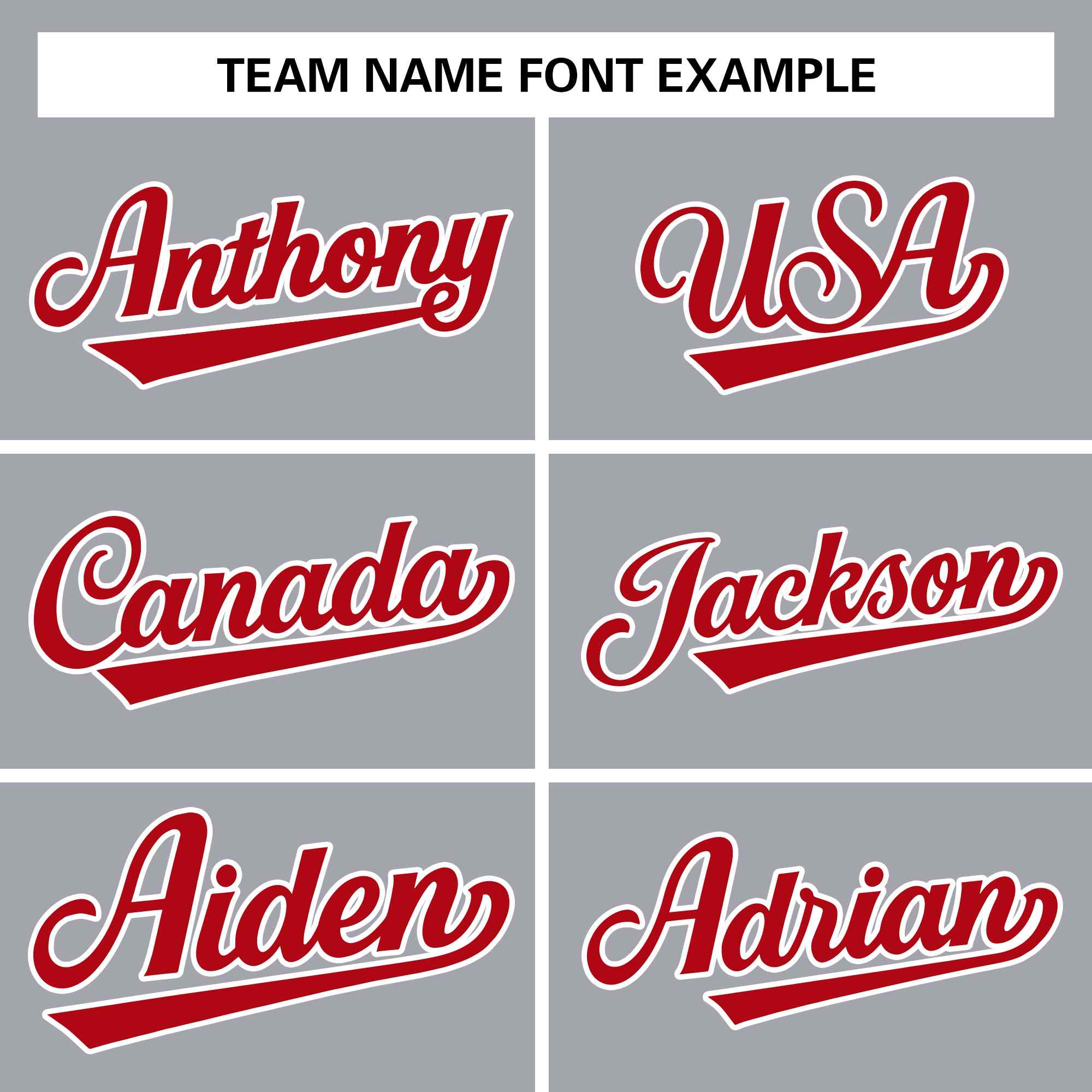 custom grey and royal blue varsity full-snap baseball jacket team name font example