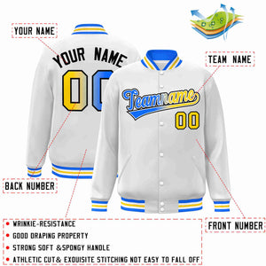 baseball warm up full-snap jackets name and number font style