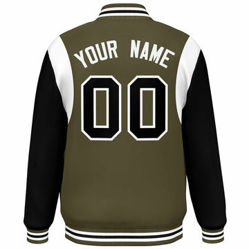 KXK Custom Varsity Jacket Design Your Own Letterman Baseball Coat  Personalized Stitched Name Number Logo for Men Women Youth at  Men's  Clothing store