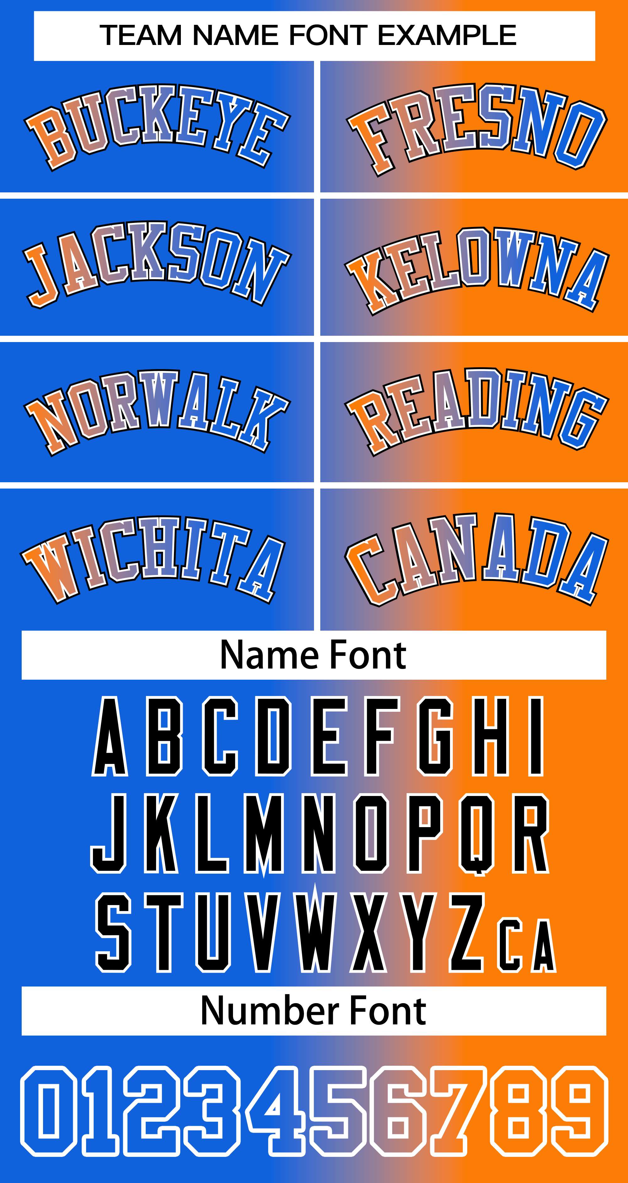 Custom Blue Orange-White Gradient Fashion Tops Basketball Jersey