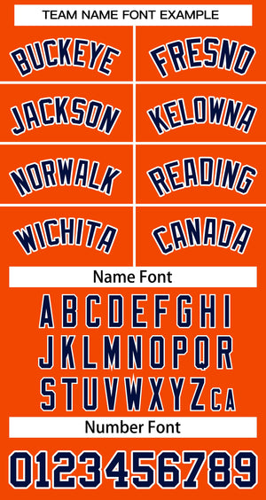 Custom Orange Navy-White Classic Tops Basketball Jersey