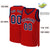 Custom Red Navy-White Classic Tops Basketball Jersey