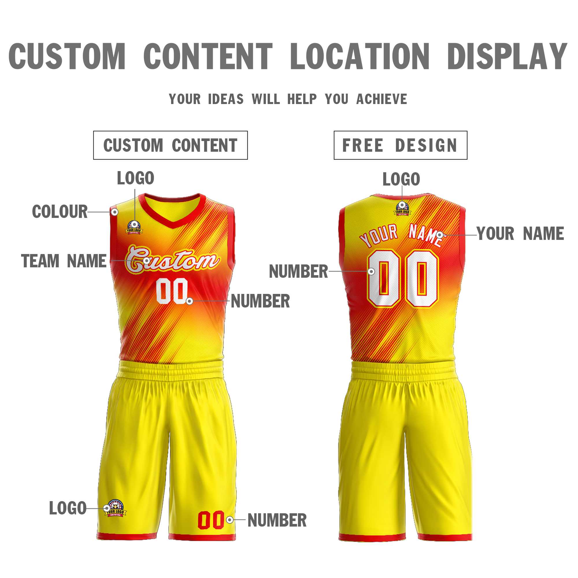 Custom Red White-Red Gradient Fashion Sets Slash Basketball Jersey