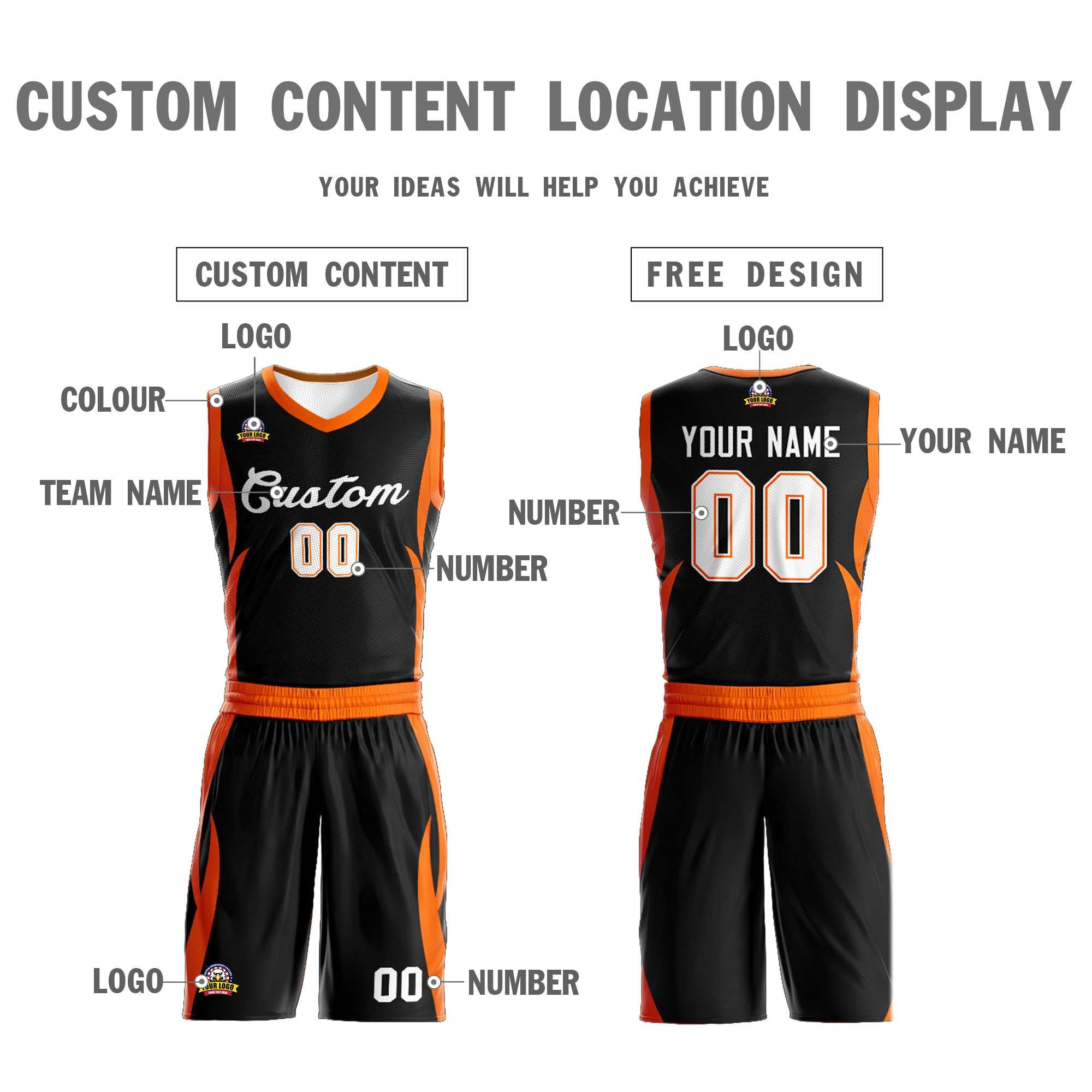 Custom Black White Classic Sets Mesh Basketball Jersey