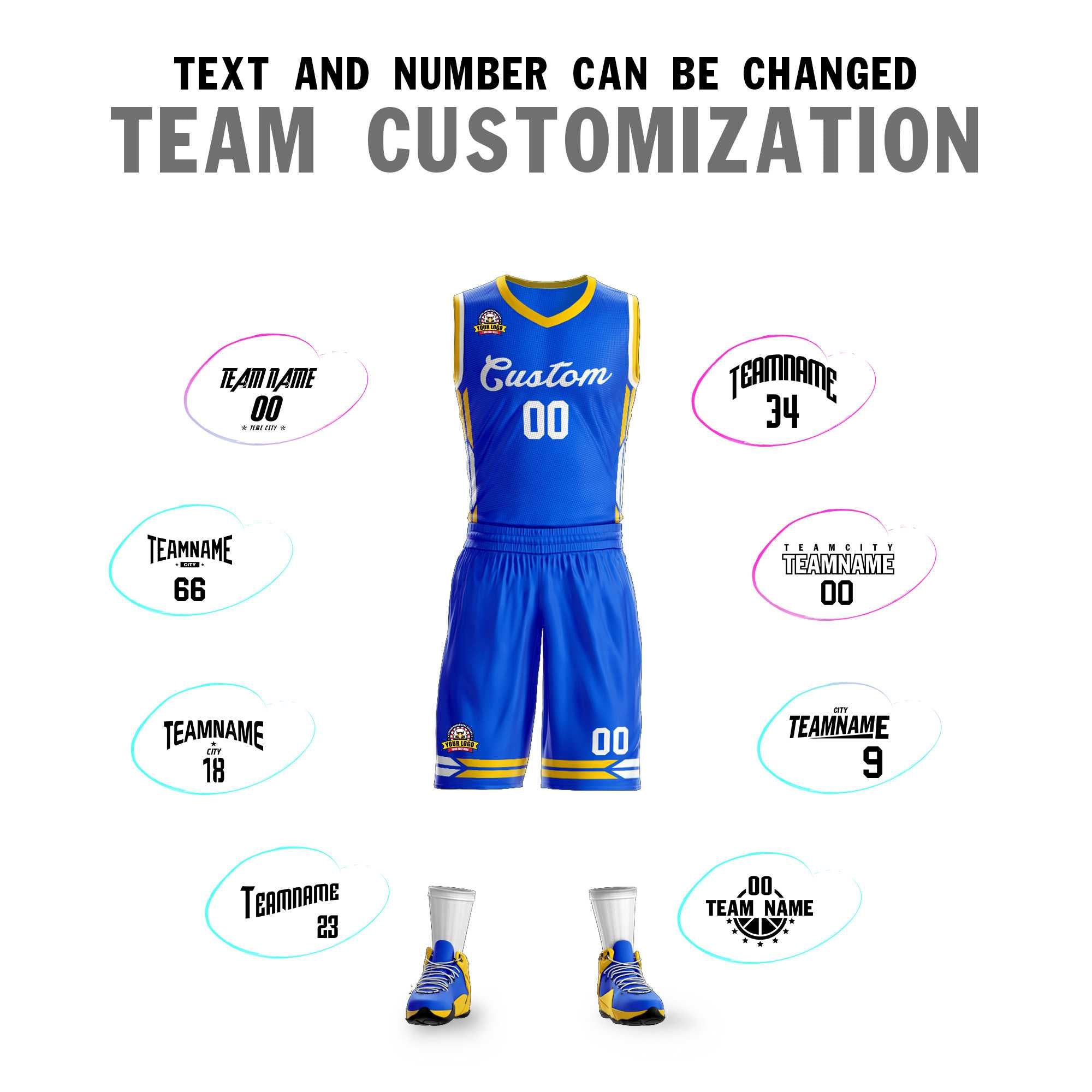 Custom Light Blue White Classic Sets Mesh Basketball Jersey