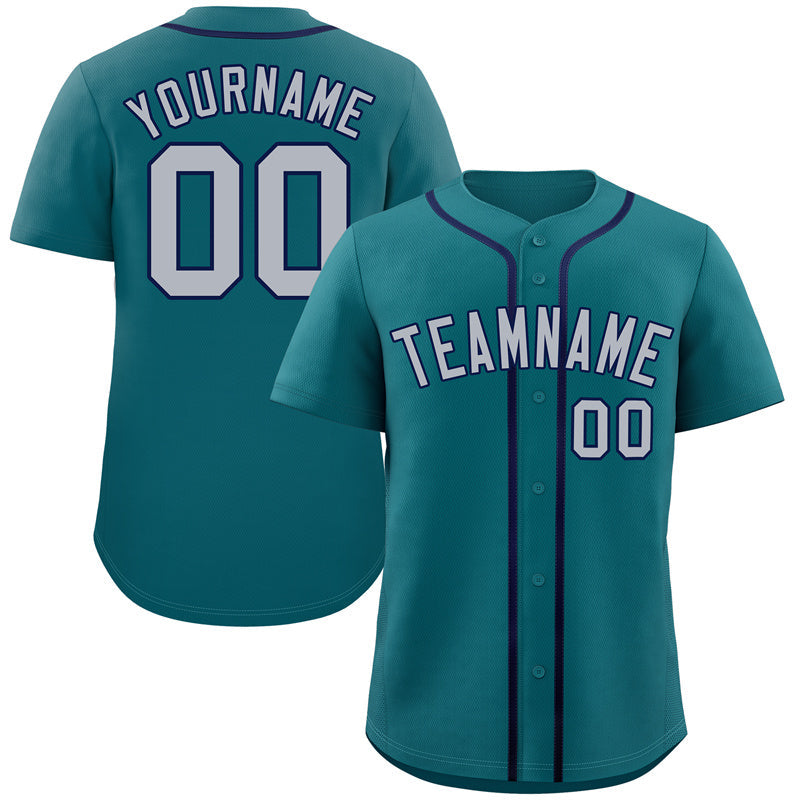 Aqua Baseball Jersey