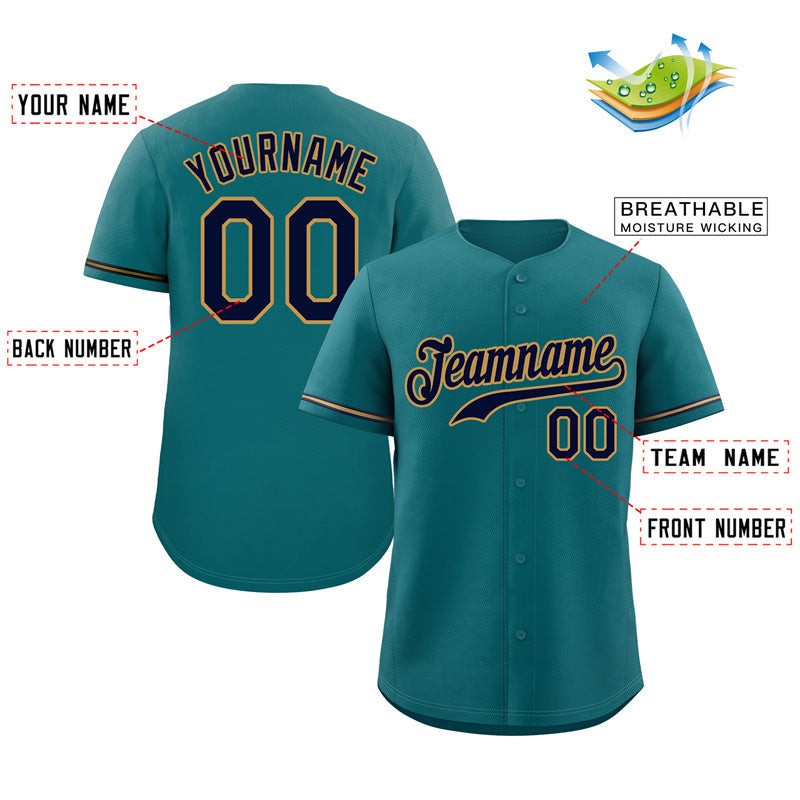 Aqua Baseball Jersey