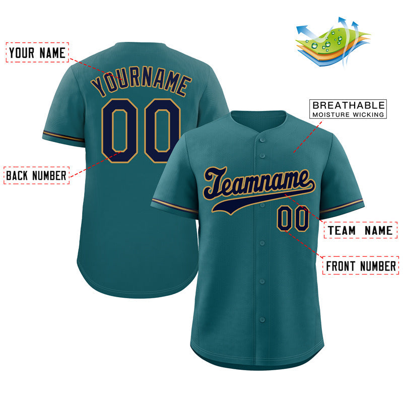 Aqua Baseball Jersey