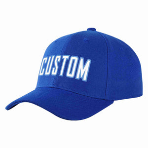 Casquette de baseball de sport incurvée personnalisée, blanc-bleu clair, pour hommes/femmes/jeunes