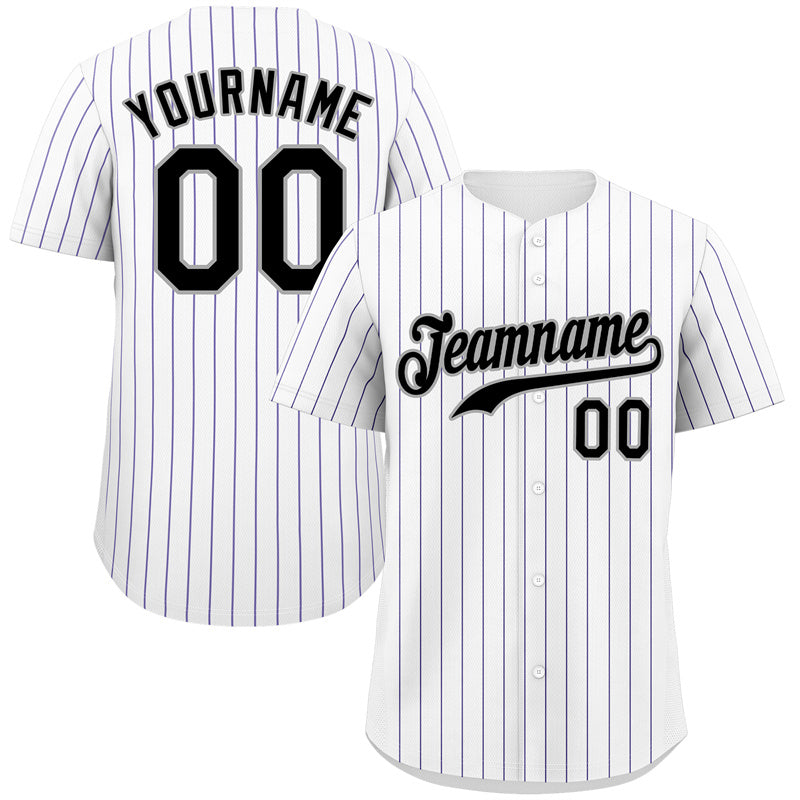 Maillot de baseball personnalisé à rayures noires et dorées, personnalisé, à la mode, authentique