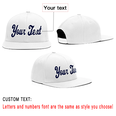 Custom White Auqa Sport Baseball Cap