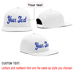 Custom White Yellow Black Sport Baseball Cap