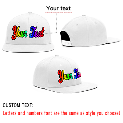 Custom White Purple Casual Sport Baseball Caps