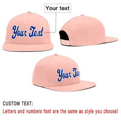 Custom Pink White Sport Baseball Cap