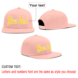 Custom Pink Navy-White Sport Baseball Cap