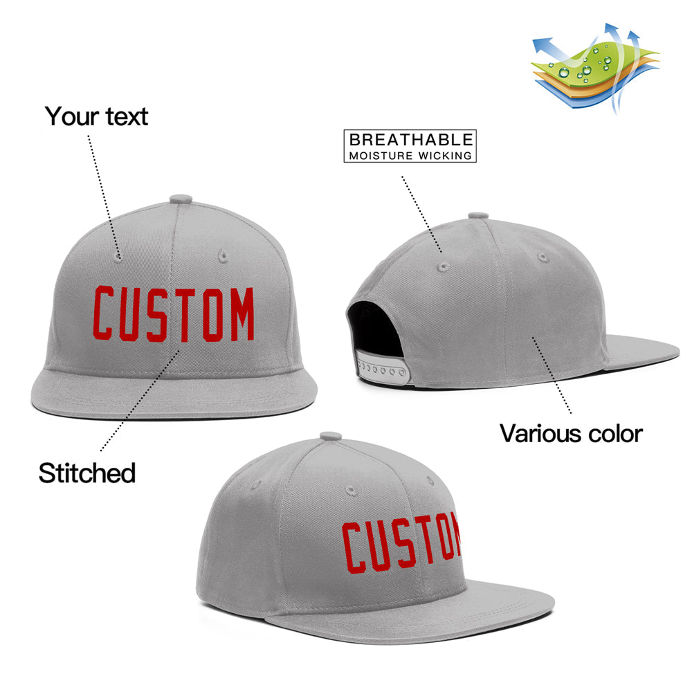 Custom Purple Red Outdoor Sport Baseball Cap