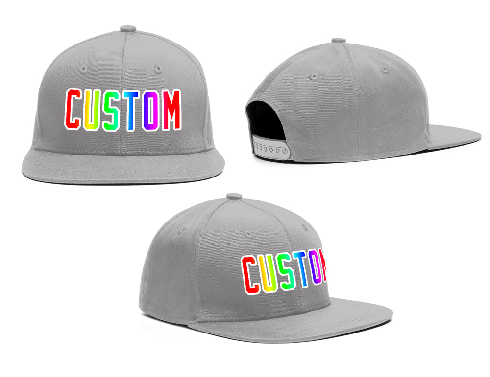 Custom Purple Gradient Outdoor Sport Baseball Cap