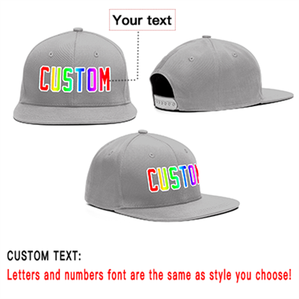 Custom Purple Gradient Outdoor Sport Baseball Cap