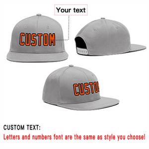 Custom Purple Orange-Black Outdoor Sport Baseball Cap