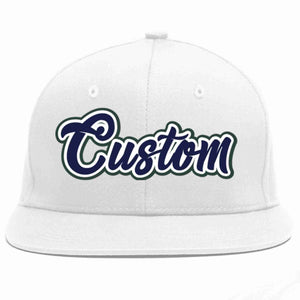 Casquette de baseball sport décontractée blanche et blanche personnalisée