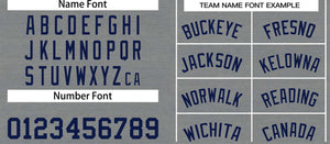 Custom Dark Gray Navy Classic Tops Casual Basketball Jersey