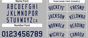 Custom Gray Navv-Classic Tops Men Casual Basketball Jersey