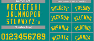 Custom Teal Yellow-Classic Tops Men Casual Basketball Jersey