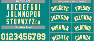 Custom Teal White-Yellow Classic Tops Men Casual Basketball Jersey