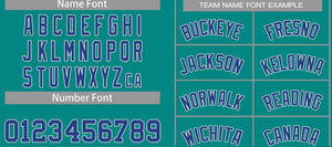 Custom Teal Blue-White Classic Tops Men Casual Basketball Jersey