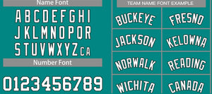 Custom Teal White-Black Classic Tops Men Casual Basketball Jersey