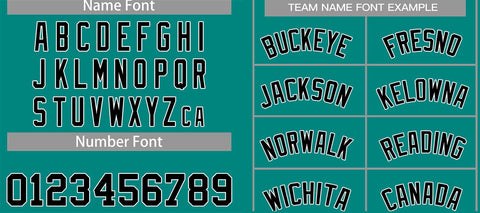 Custom Teal Black-White Classic Tops Casual Basketball Jersey