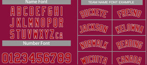 Custom Crimson Red-White Classic Tops Casual Basketball Jersey