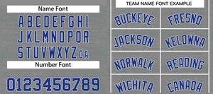 Custom Dark Gray Royal-White Classic Sets Bull Basketball Jersey