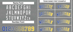 Custom Dark Gray Yellow-White Classic Sets Bull Basketball Jersey