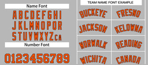 Custom Gray Orange-Black Classic Sets Bull Basketball Jersey