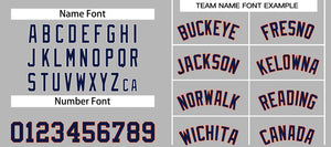 Custom Gray Navy-Orange Classic Sets Bull Basketball Jersey