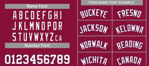 Custom Maroon White-Royal Classic Sets Curved Basketball Jersey