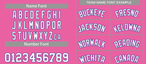 Custom Pink White-Royal Classic Sets Bull Basketball Jersey