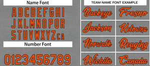 Custom Dark Gray Orange-Black Heal Sports Uniform Classic Sets Basketball Jersey