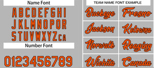 Custom Gray Orange-Black Heal Sports Uniform Classic Sets Basketball Jersey