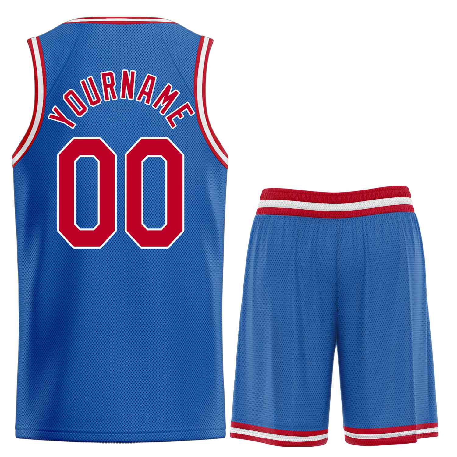 Uniforme de sport de guérison bleu marron-blanc personnalisé, ensembles classiques, maillot de basket-ball