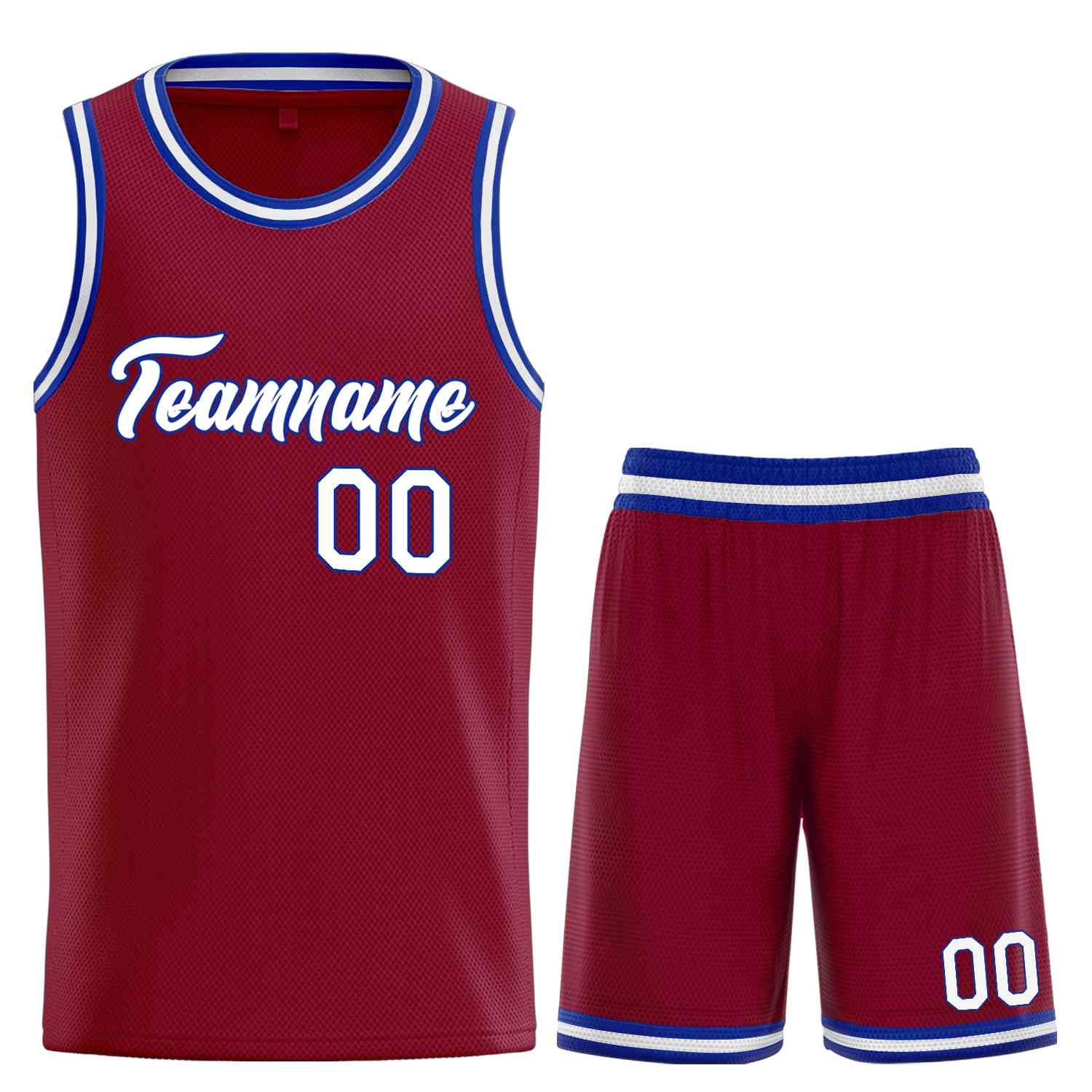 Uniforme de sport personnalisé marron blanc-Royal Heal, ensembles classiques, maillot de basket-ball