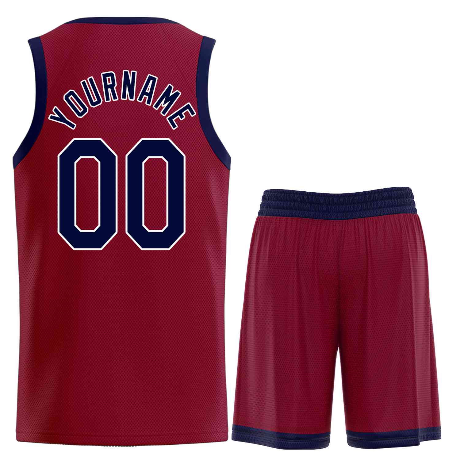 Custom Maroon Navy-White Heal Sports Uniform Classic Sets Basketball Jersey