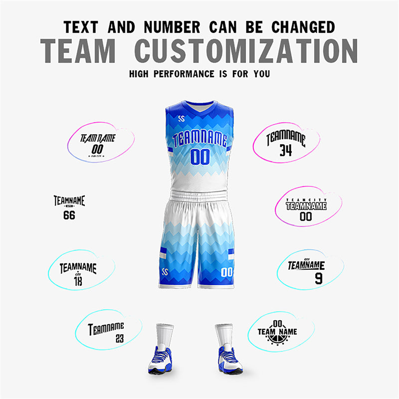  Light Blue Reversible Custom Basketball Jersey with Names  Numbers Both Sides : Clothing, Shoes & Jewelry