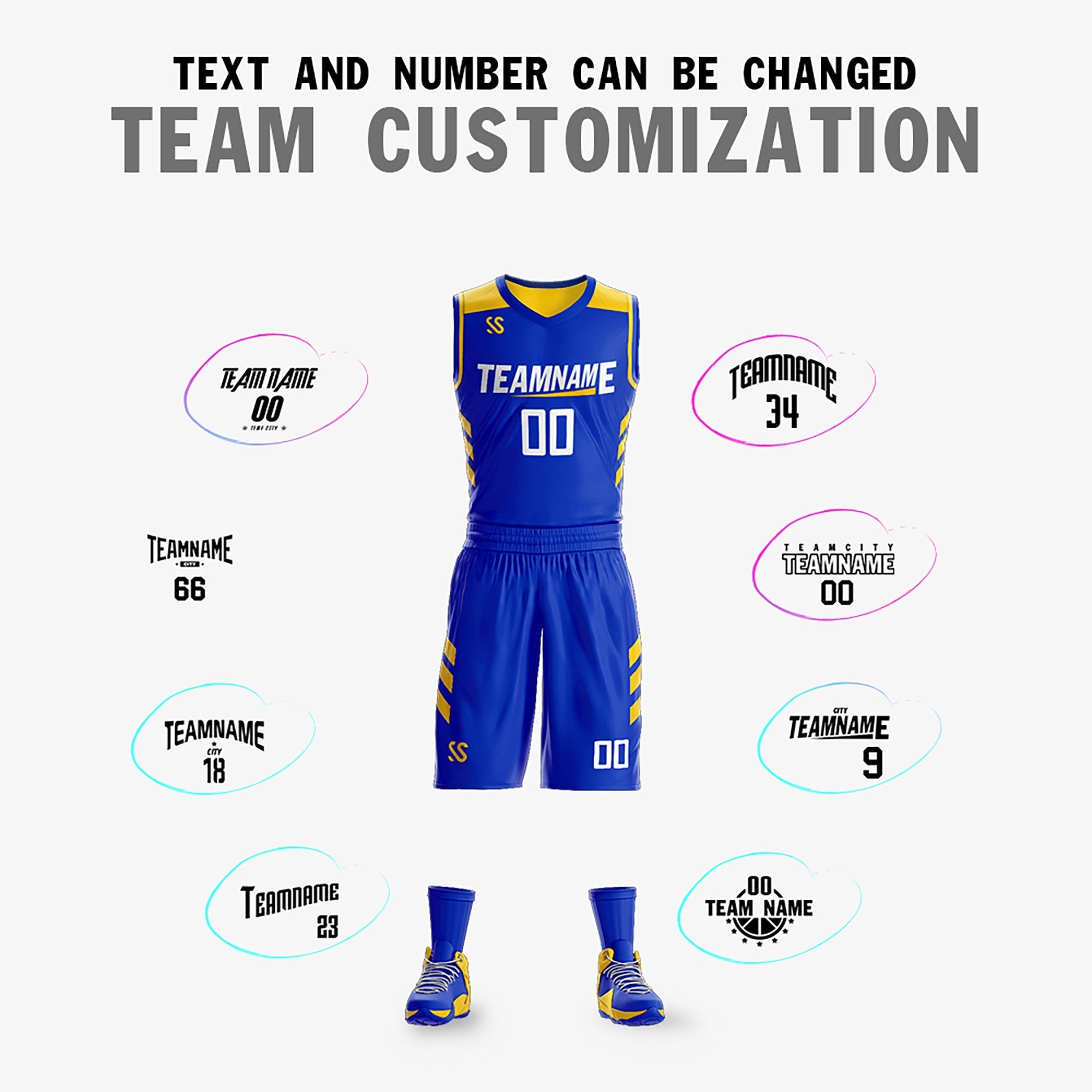 two sided basketball jersey team name customization