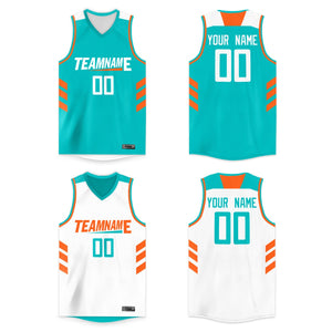 custom youth reversible basketball jerseys