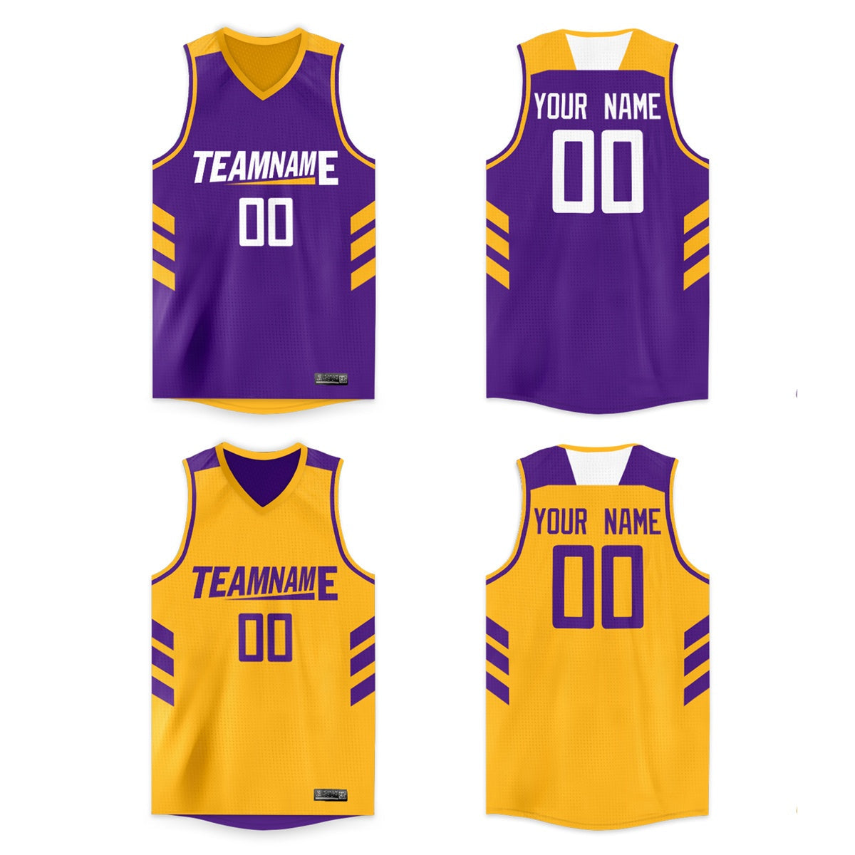 youth reversible basketball uniforms