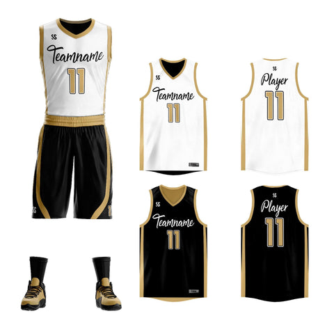 custom reversible basketball practice jerseys for mini teams
