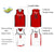 red and white reversible basketball jersey