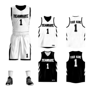 youth reversible basketball jerseys with numbers